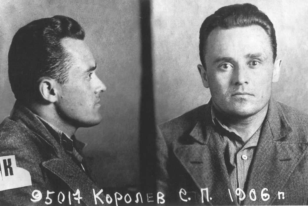 Serguéi Koroliov después de su detención, 1938. Fuente: Dominio público