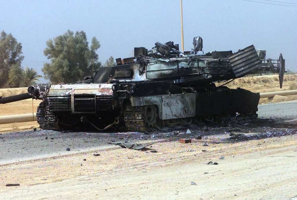M1 "Abrams" uništen nedaleko od Bagdada / Wikipedia