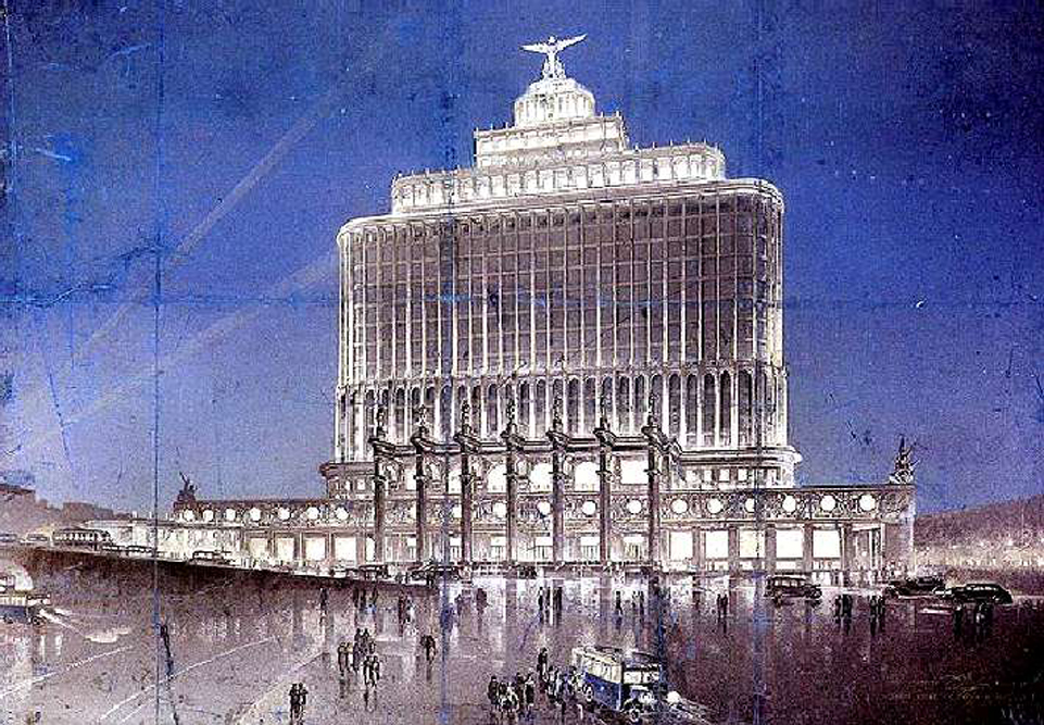 Never Built Projects Of Soviet Moscow Russia Beyond