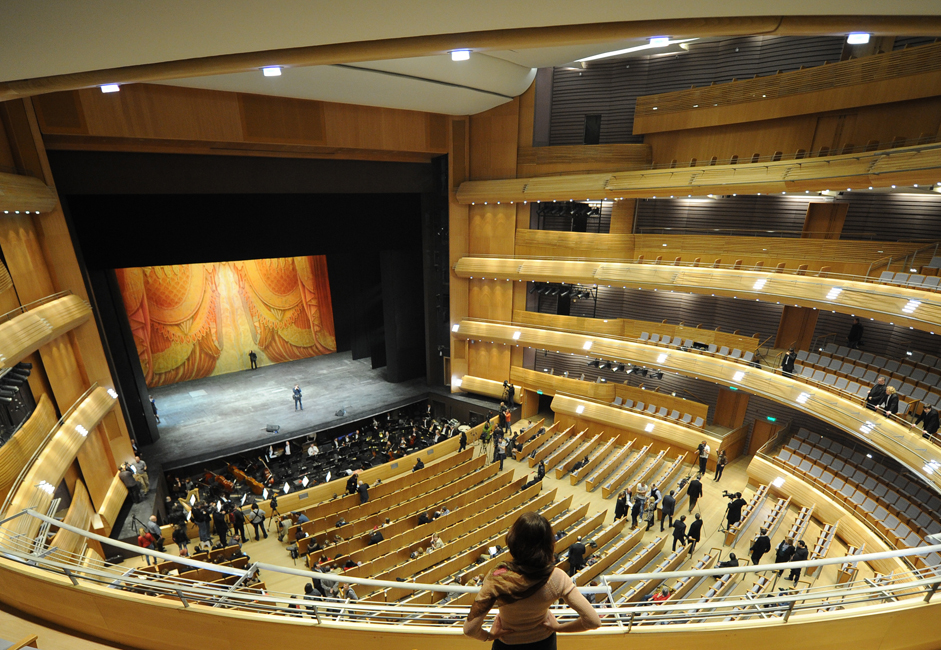 New scene of the Mariinsky Theater. Source: TASS