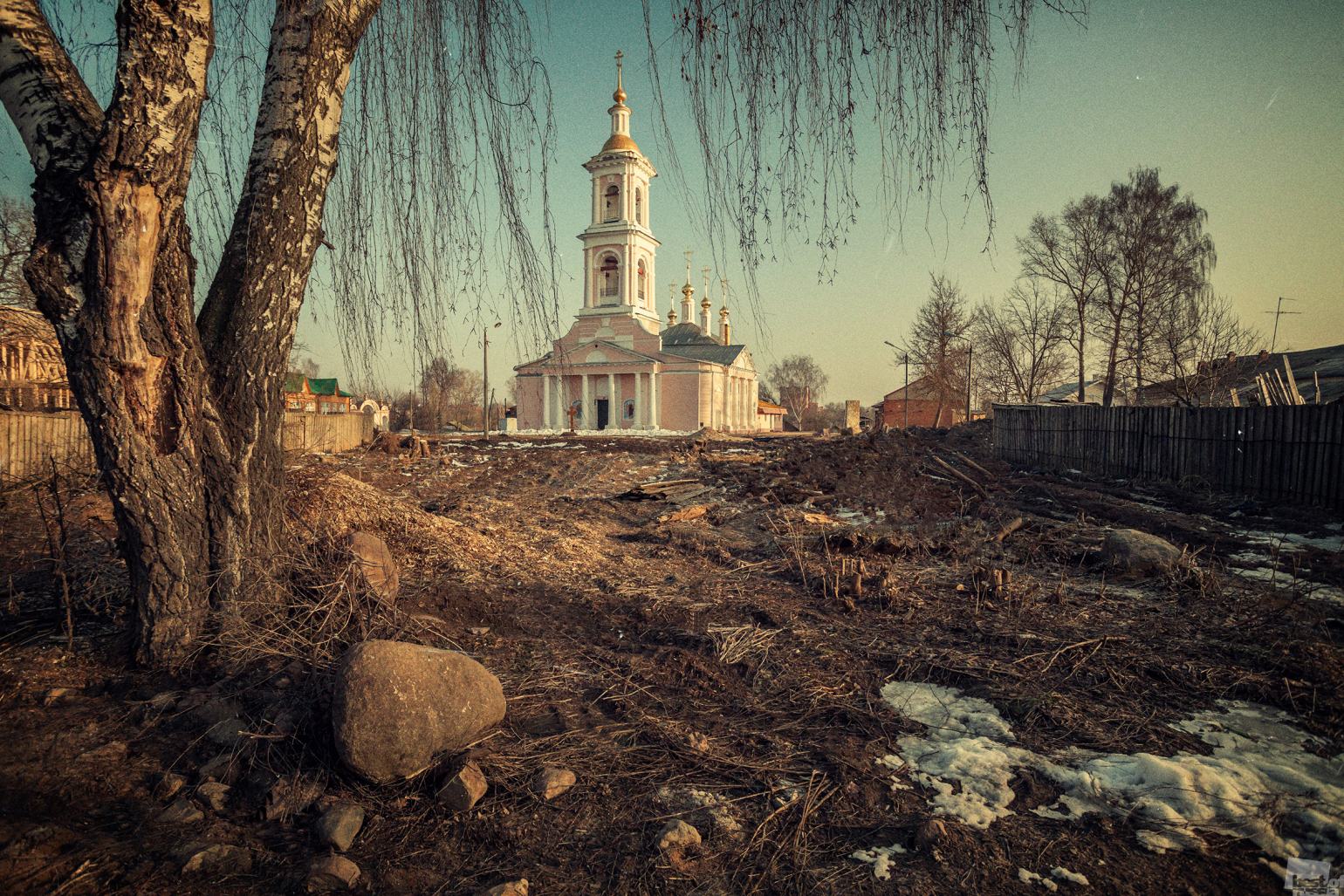 Himmelfahrtskirche in Kimry der Region Twer.