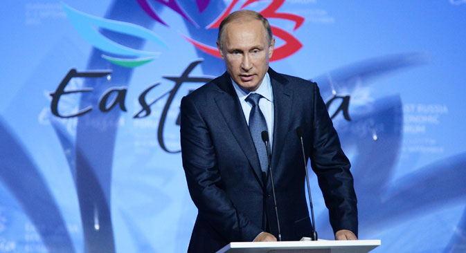 Putin: Economic freedom is priority for Russian Far East 
