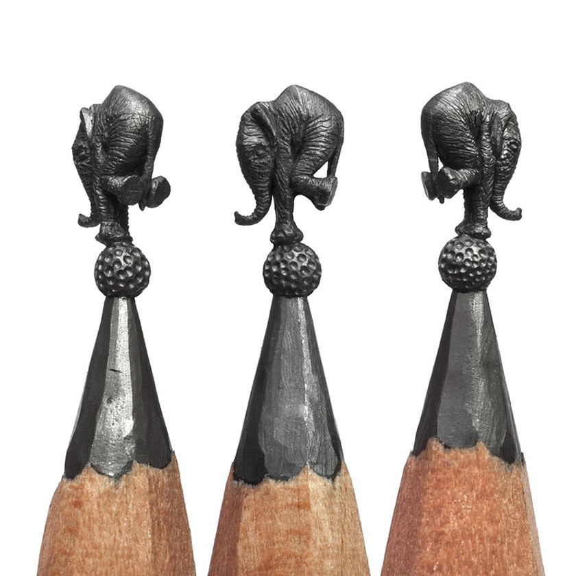 鉛筆の芯の微細彫刻10選 ロシア ビヨンド