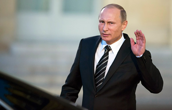 Il Presidente russo Vladimir Putin. Fonte: AP