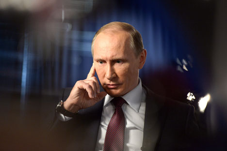 
Vladimir Putin on terrorism, Syria and Russia’s foreign policy
 