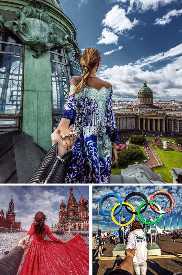  @muradosmann  Le compte Instagram le plus populaire de Russie, avec 3,4 millions de followers. Des photos reconnaissables dans le monde entier. Vous n’avez pas entendu parler du projet #followme ? Vous devez vivre en Sibérie parmi les ours !