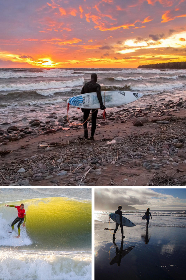  @surfholidays  Tout sur le surf, avec des photos d’îles tropicales et de… la Russie. Ayant surfé à Saint-Pétersbourg, Kamtchatka, dans l’Arctique, à Kaliningrad et dans les îles Kouriles, Sergueï Rasshivaev sait de quoi il parle.