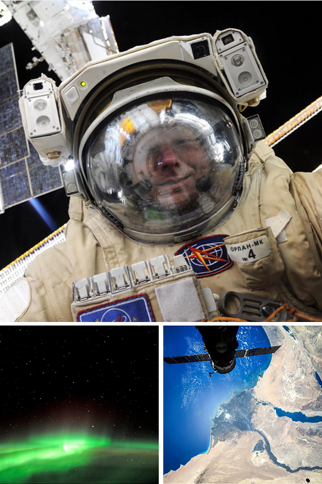  @roscosmosofficial  La page officielle de l’Agence spatiale fédérale russe. Les cosmonautes ont la chance d’avoir la meilleure des vues sur notre planète. Ce compte Instagram publie des selfies cosmiques, des photos spatiales montrant des aurores boréales, le ciel étoilé, les levers et couchers de soleil, l’équipement technique et les millions de couleurs de notre magnifique planète. À voir absolument.