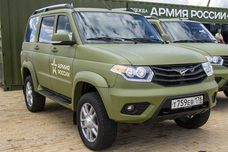 Russia&#39;s answer to Humvee: UAZ to start production of military Patriot SUV