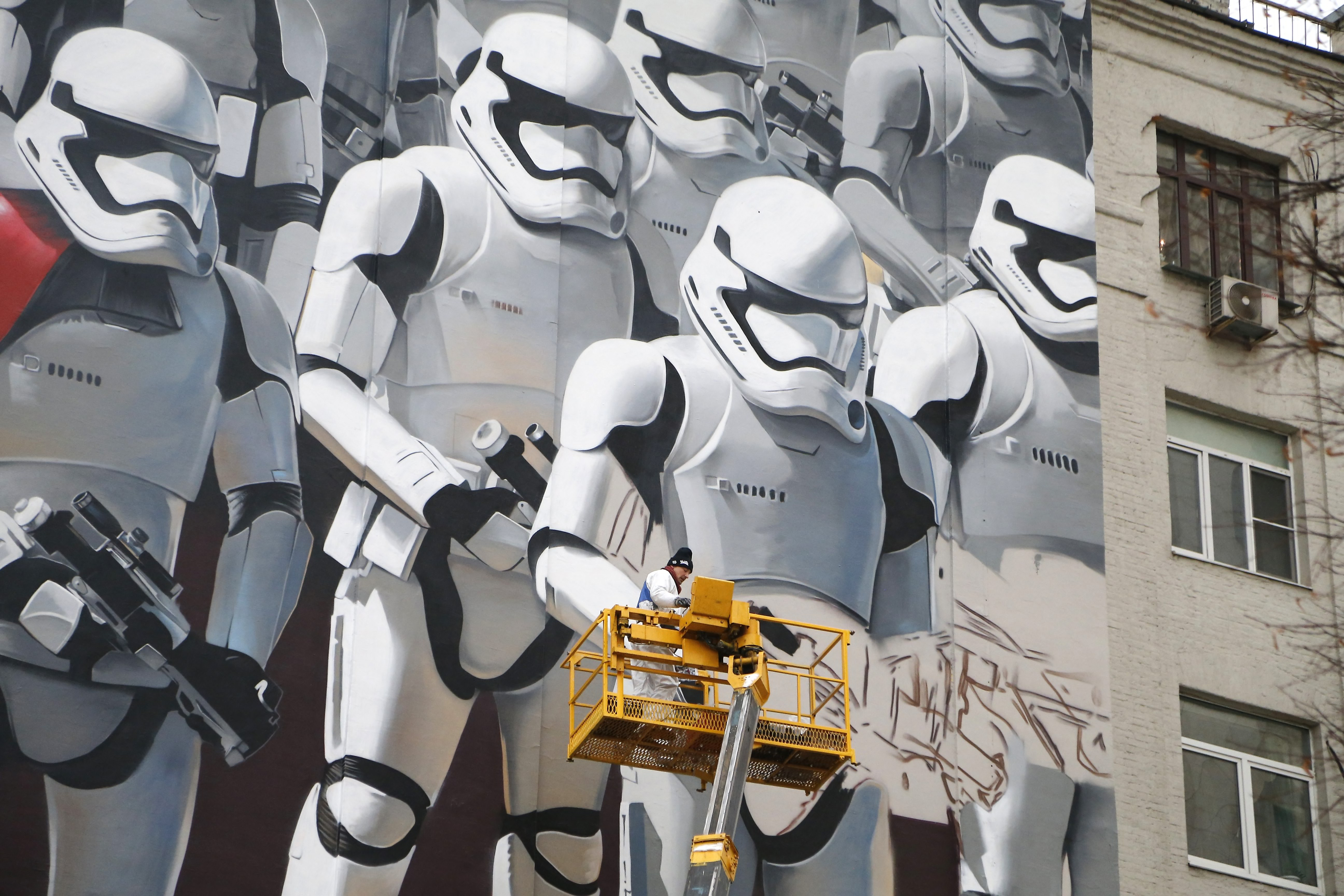 Star Wars graffiti in Moscow - Russia Beyond