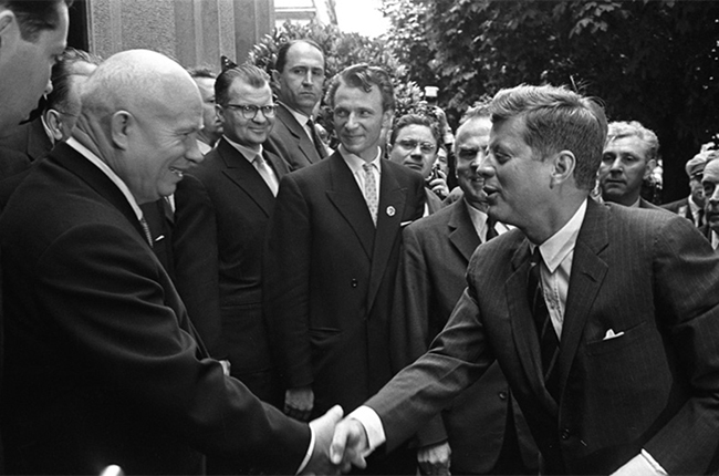 Soviet photographer followed Khrushchev around during 