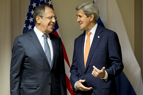 Lavrov, Kerry discuss coordination on anti-terrorism actions