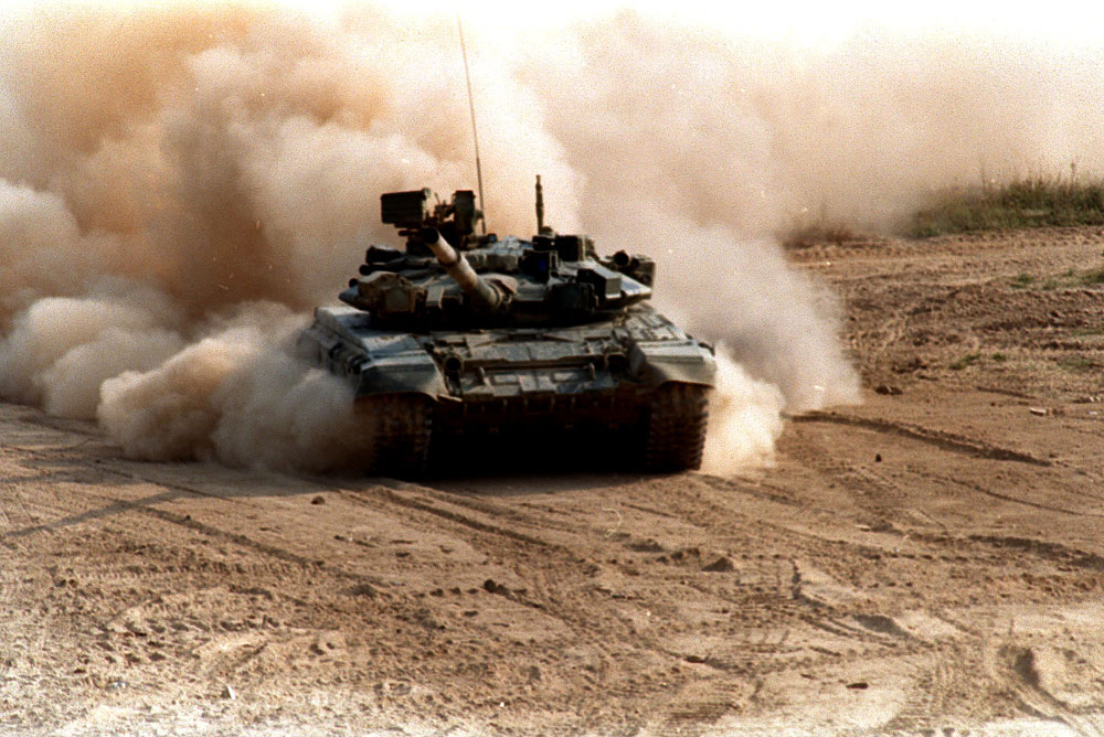 T-90 Vladimir tanks join the fight for Aleppo>>>