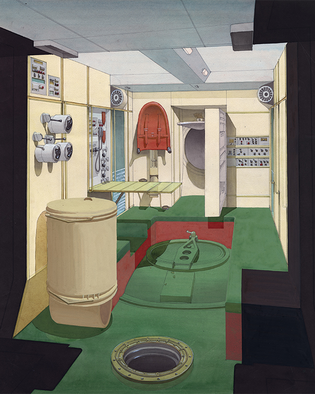 Cosmic interiors by secret Soviet architect Galina Balashova Russia