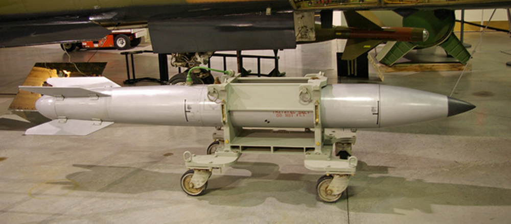 Una bomba B-61. Fuente: Archivo