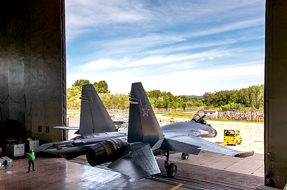 Sukhoi-35 fighter. Source: TASS