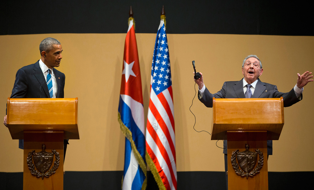 Барак Обама и Раул Кастро, Хавана, Куба, 21. март 2016. Фото: АР