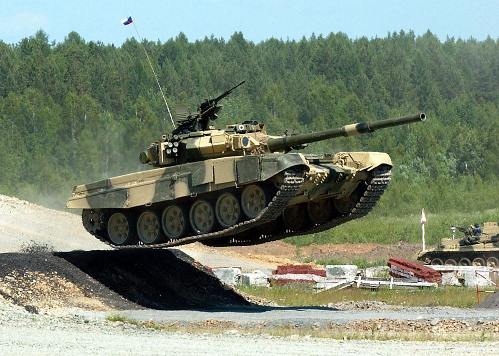 modern russian tanks t90