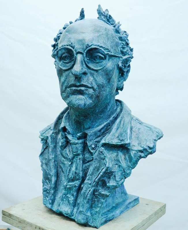 A bust of Joseph Brodsky created by Kirill Bobylev. Source: Press photo