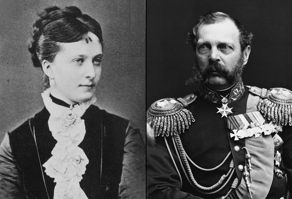 Александар II и Јекатерина Долгорукова (Архивска фотографија)