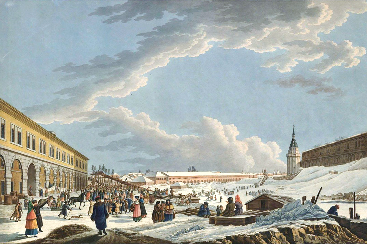 как выглядела москва в 1812 году