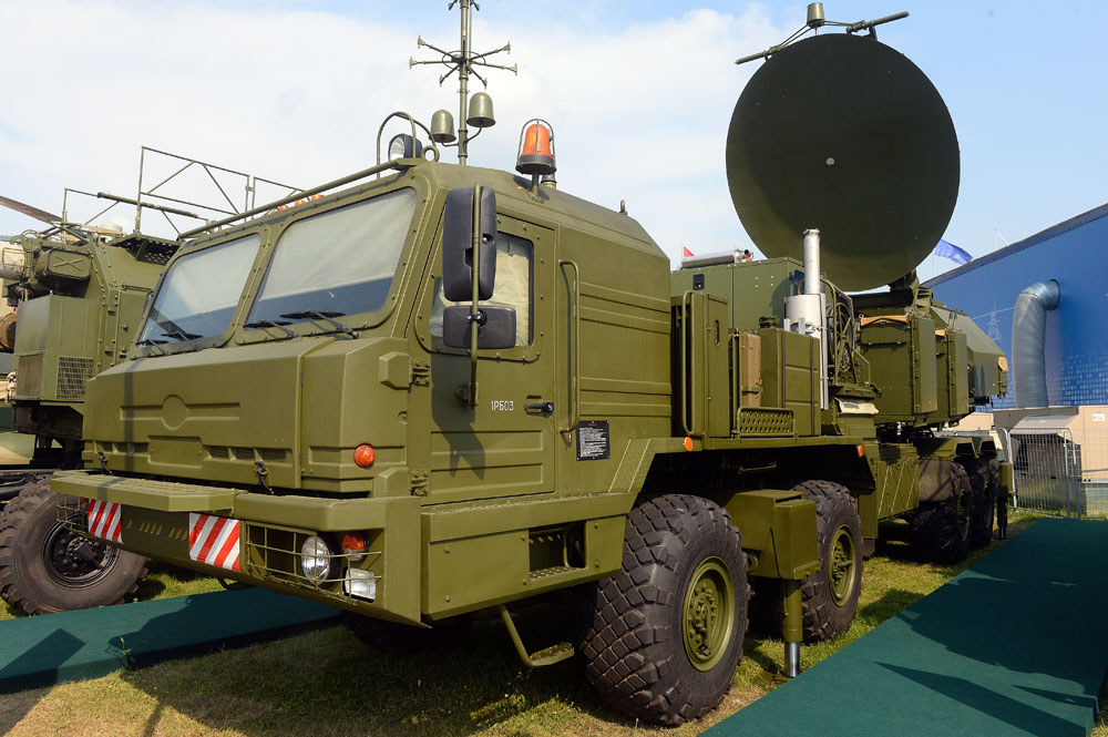 A ground-based, unified electronic warfare system at the MAKS-2015 International Aerospace Salon in Zhukovsky near Moscow. Source: Mikhail Voskresenskiy / RIA Novosti