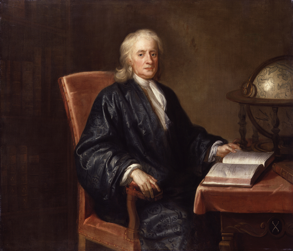 Sir Isaac Newton by studio of Enoch Seeman (c. 1726)