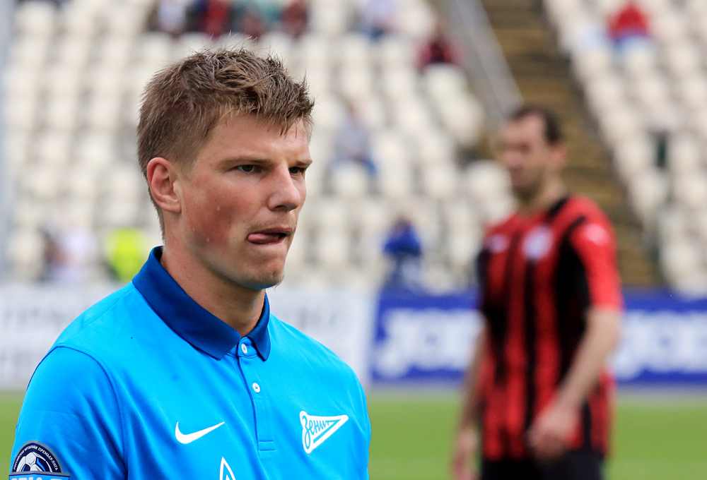 Andrey Arshavin during the Russian Premier Football League championship's 29th round match. Source: RIA Novosti