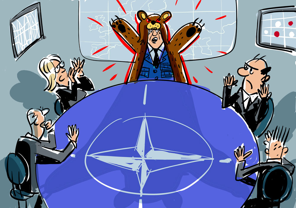 West and containment of Russia Why is NATO once again talking of deterring &#39;resurgent Russia&#39;? 