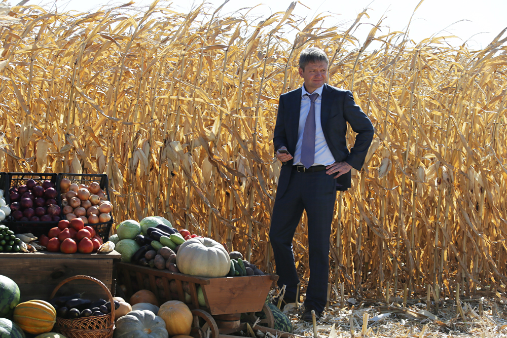 Auch die Familie des russischen Landwirtschaftsministers Alexander Tkatschew will ein neues Projekt beginnen. Foto: Mikhail Metzel/TASS