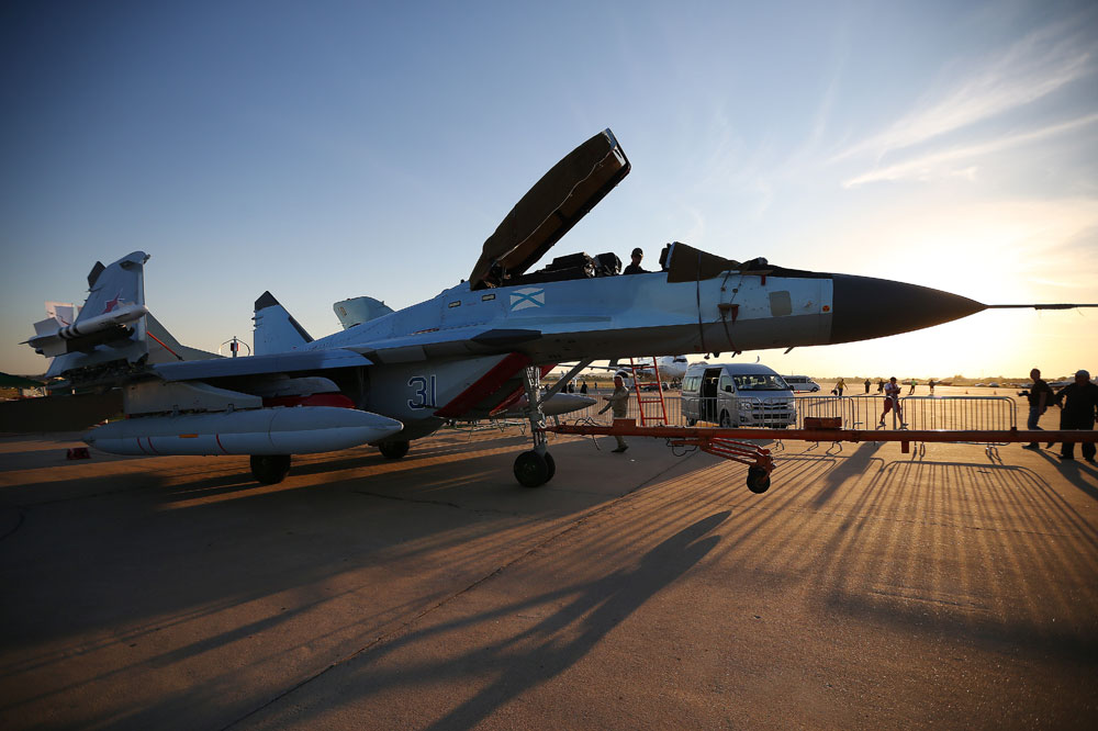 First Batch Of Mig 29k Kub Deck Based Fighters Placed In Service Russia Beyond