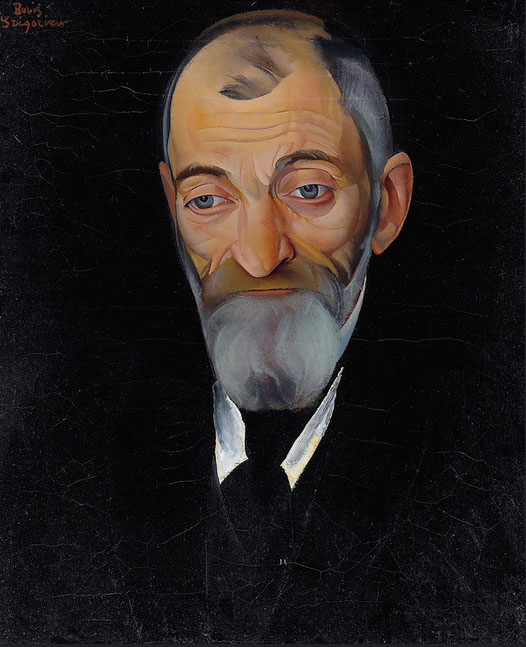 Boris Grigoriev, Portrait of Leon Shestov