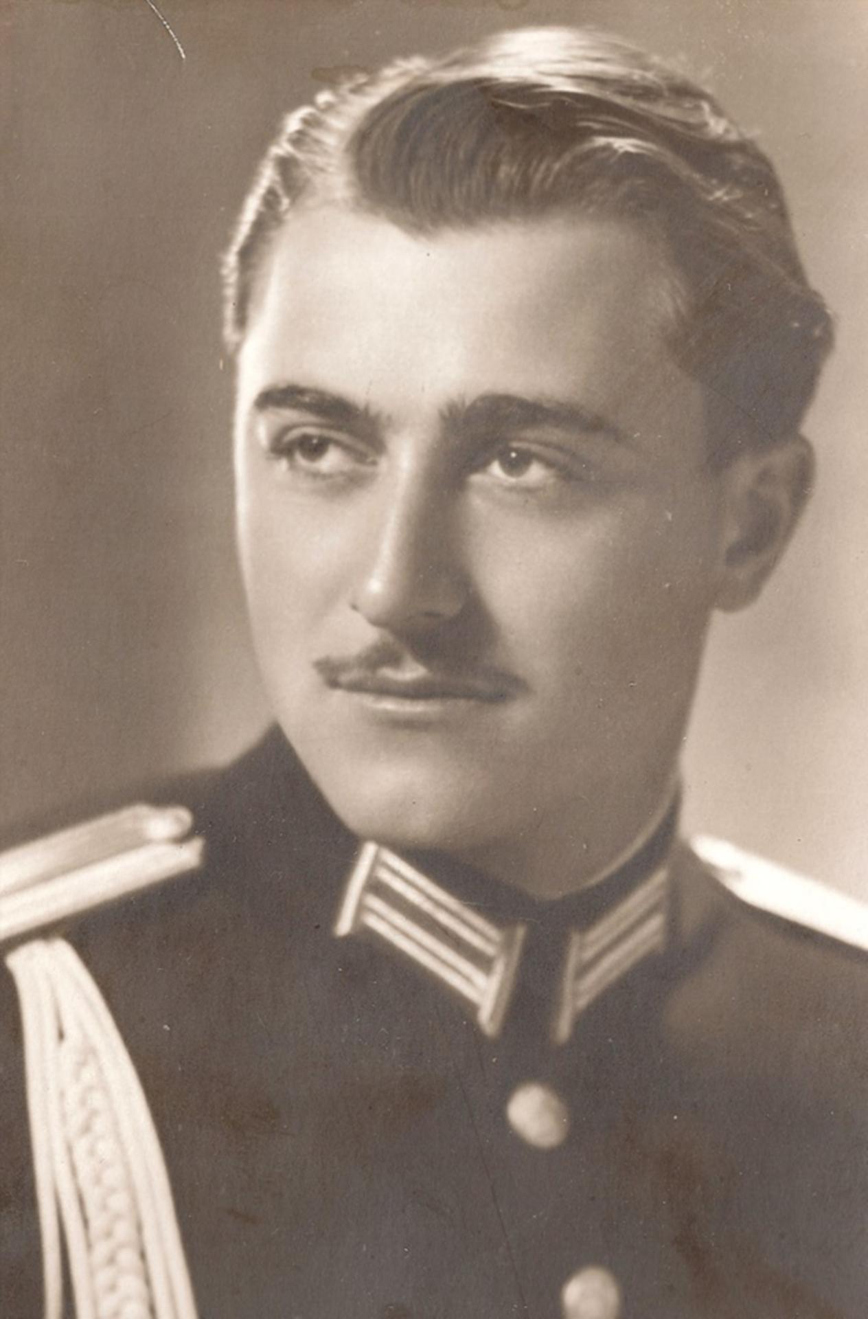 Поручик Митко Димитров. Снимка: личен архив на автора
