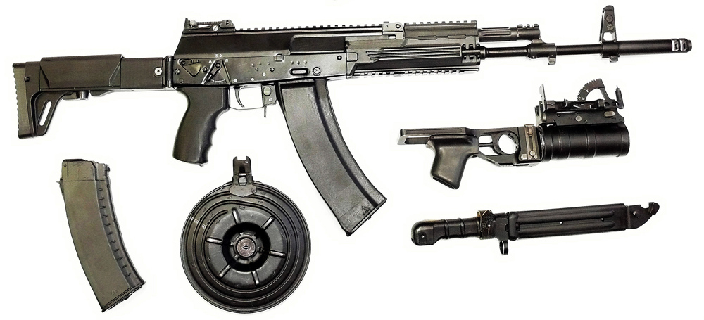 Model senapan AK-12. Sumber: RIA Novosti
