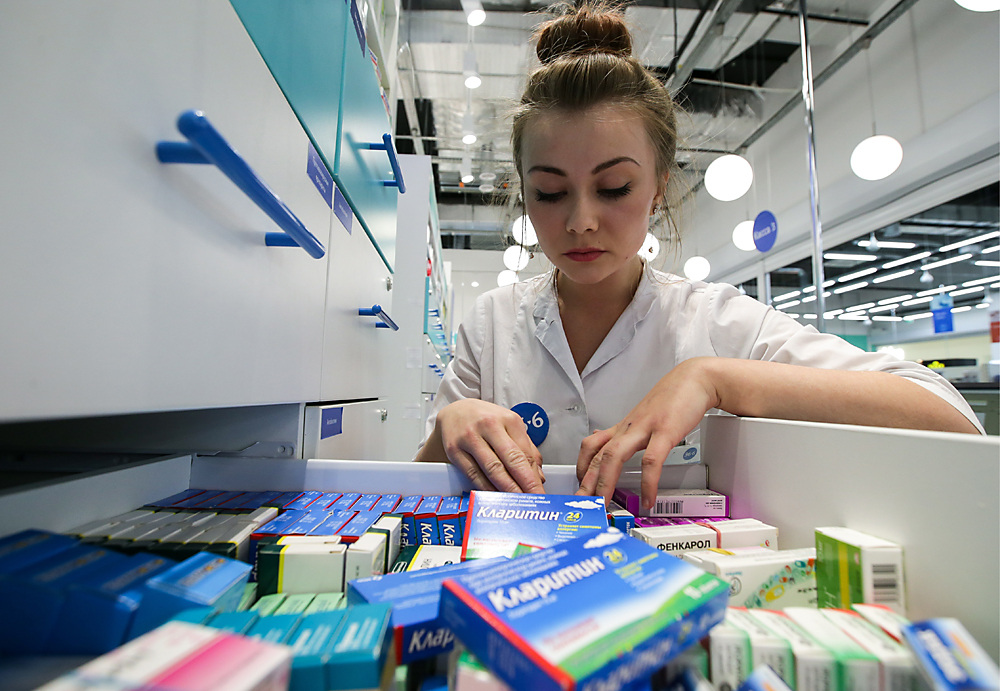 Demand for medicine falls in Russia for first time in 8 years