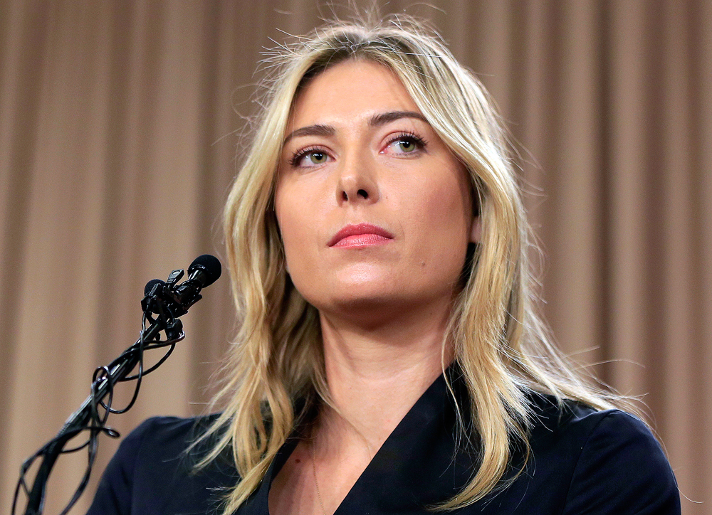 Sharapova gets 2-year ban for violation of anti-doping rules