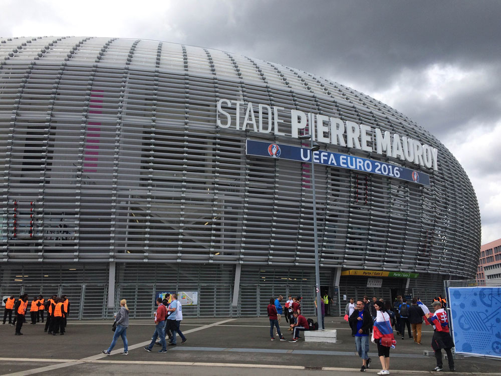Pierre Marroy stadium in Lille. Source: Alexandra Guzeva