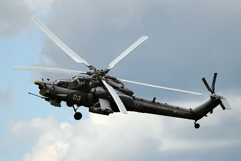 Russia delivers shipment of Mi-28N Night Hunter combat helicopters to Iraq