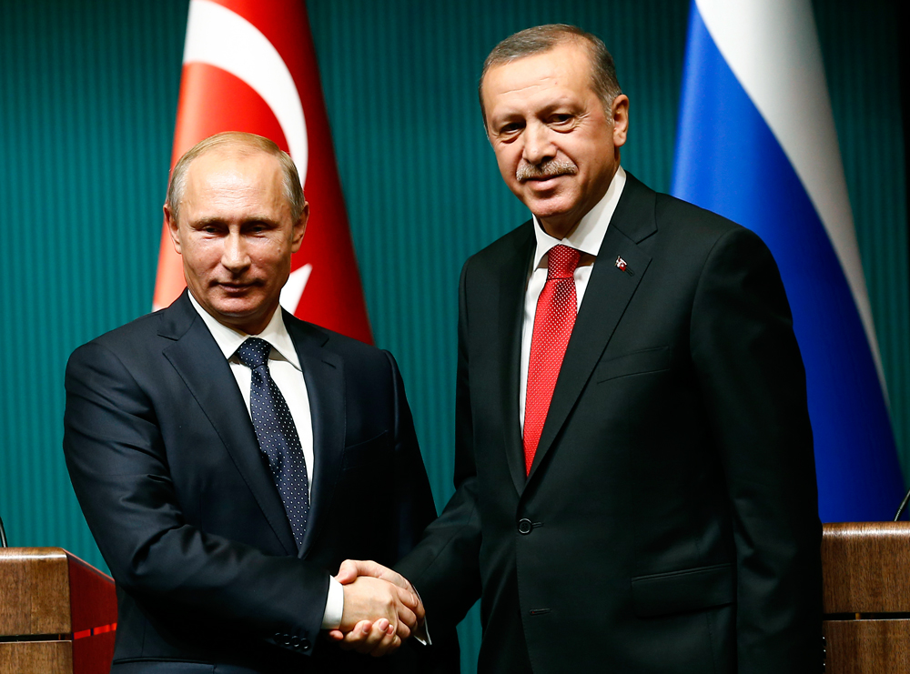 Putin y erdogan