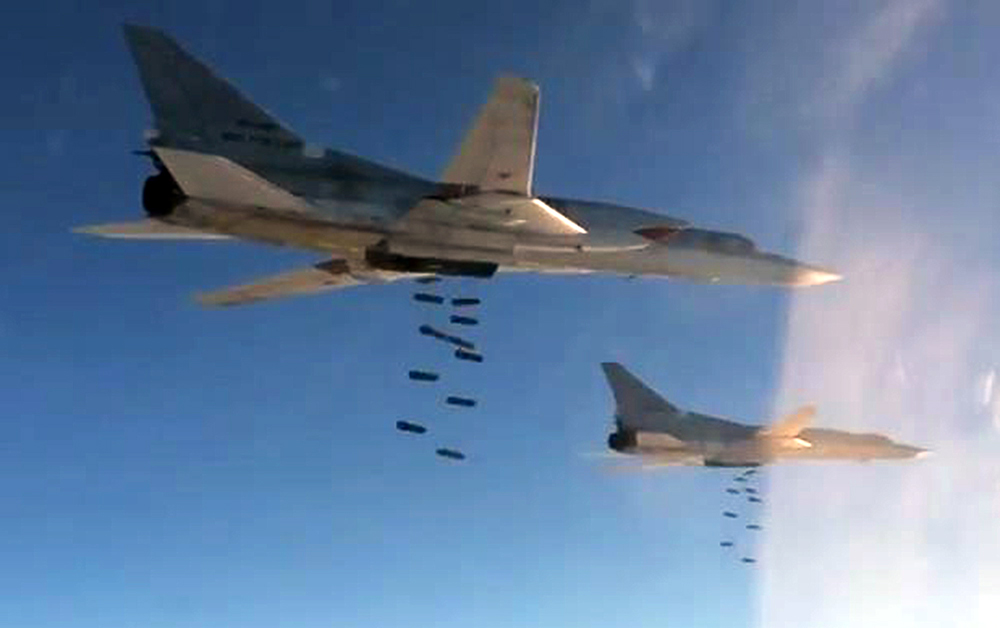 Russian Air Force launches large-scale operation in Syria