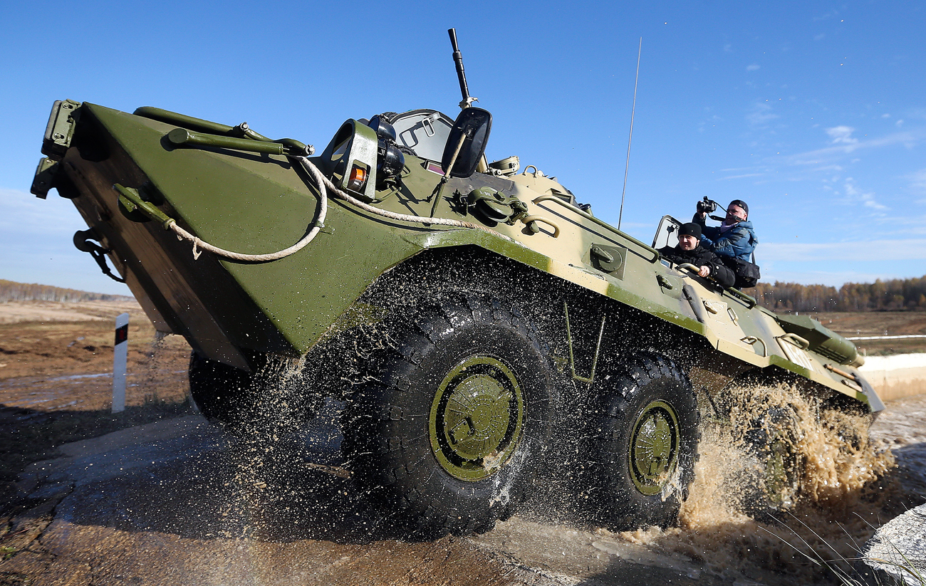 Russia to supply BTR-80 armored personnel carriers for UN peacekeepers