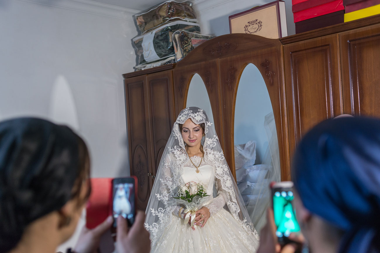 Motorcades and lively dances: What to expect at a typical Chechen wedding