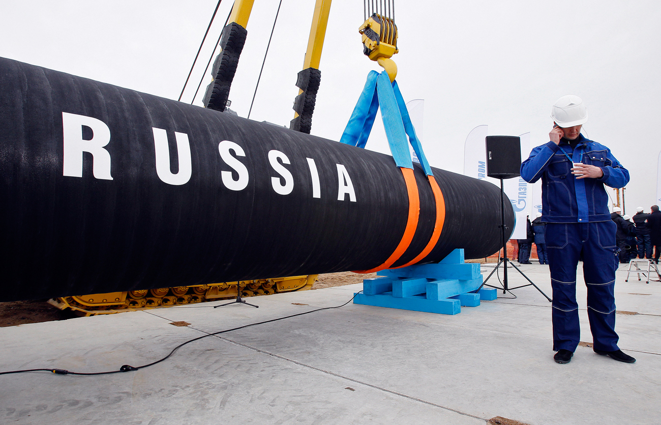 Gazprom has built over 400 miles of Power of Siberia gas pipeline