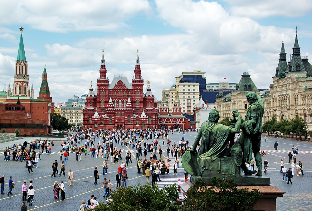 La Plaza Roja y el Kremlin de Moscú. Fuente: Shutterstock/Legion-Media