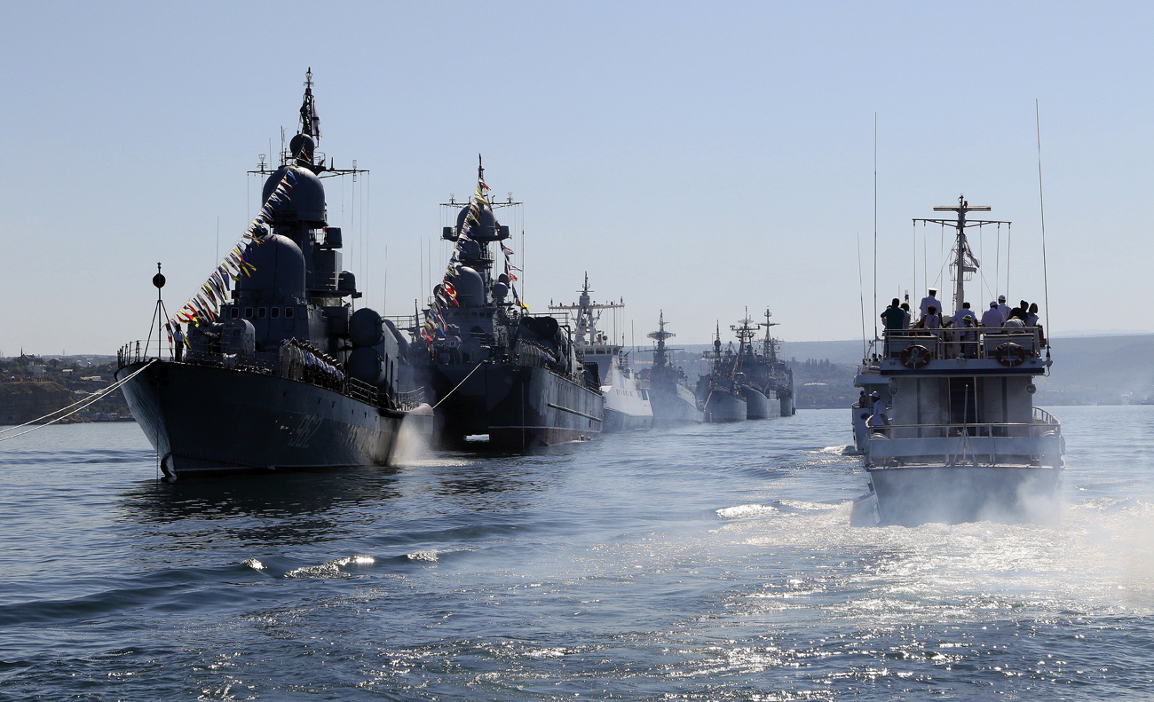 What condition is the Russian fleet in, 25 years after the end of the