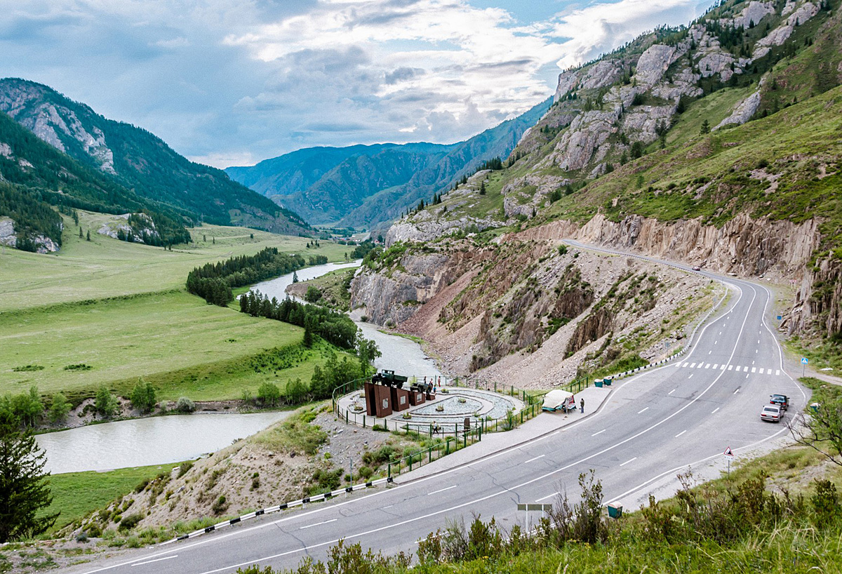 Altaj, Čujska pot, Fotografija: Daba Dabajev