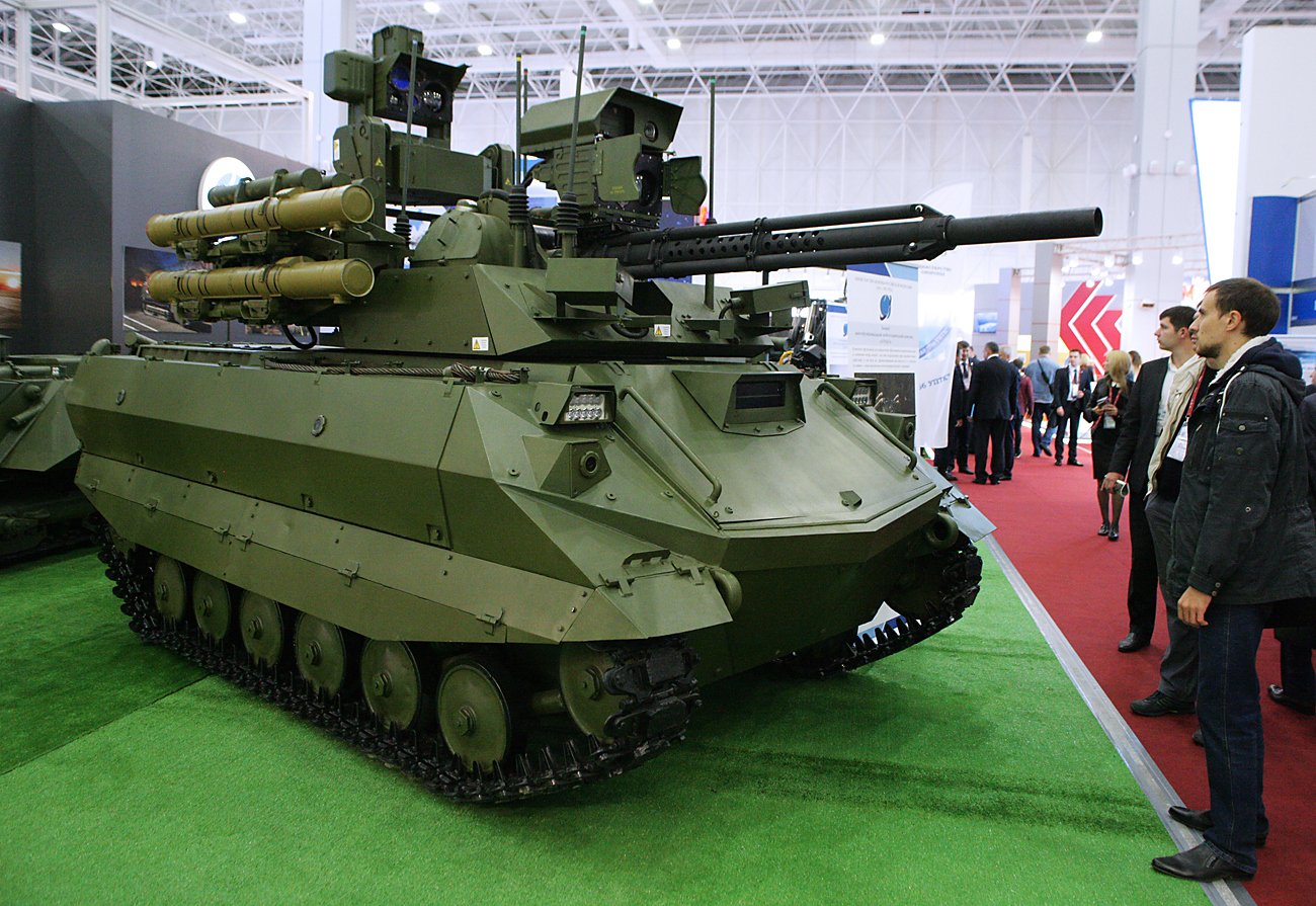 Uran-9 attack robot / Source: Ladislav Karpov/TASS