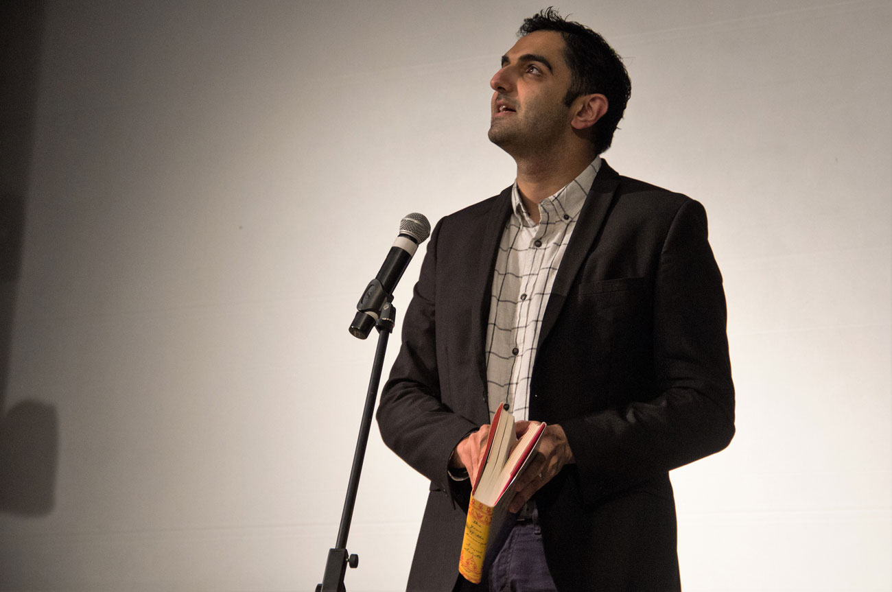 Sunjeev Sahota reading an extract from his book. Source: Courtesy of the British Council