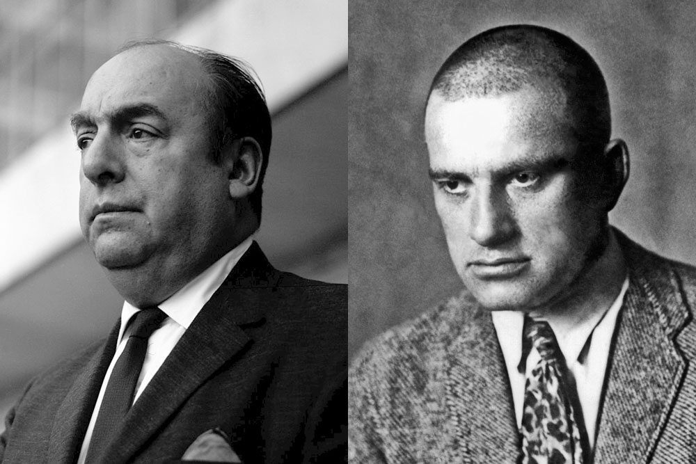 Pablo Neruda and Vladimir Mayakovsky. Source: Open sources / TASS