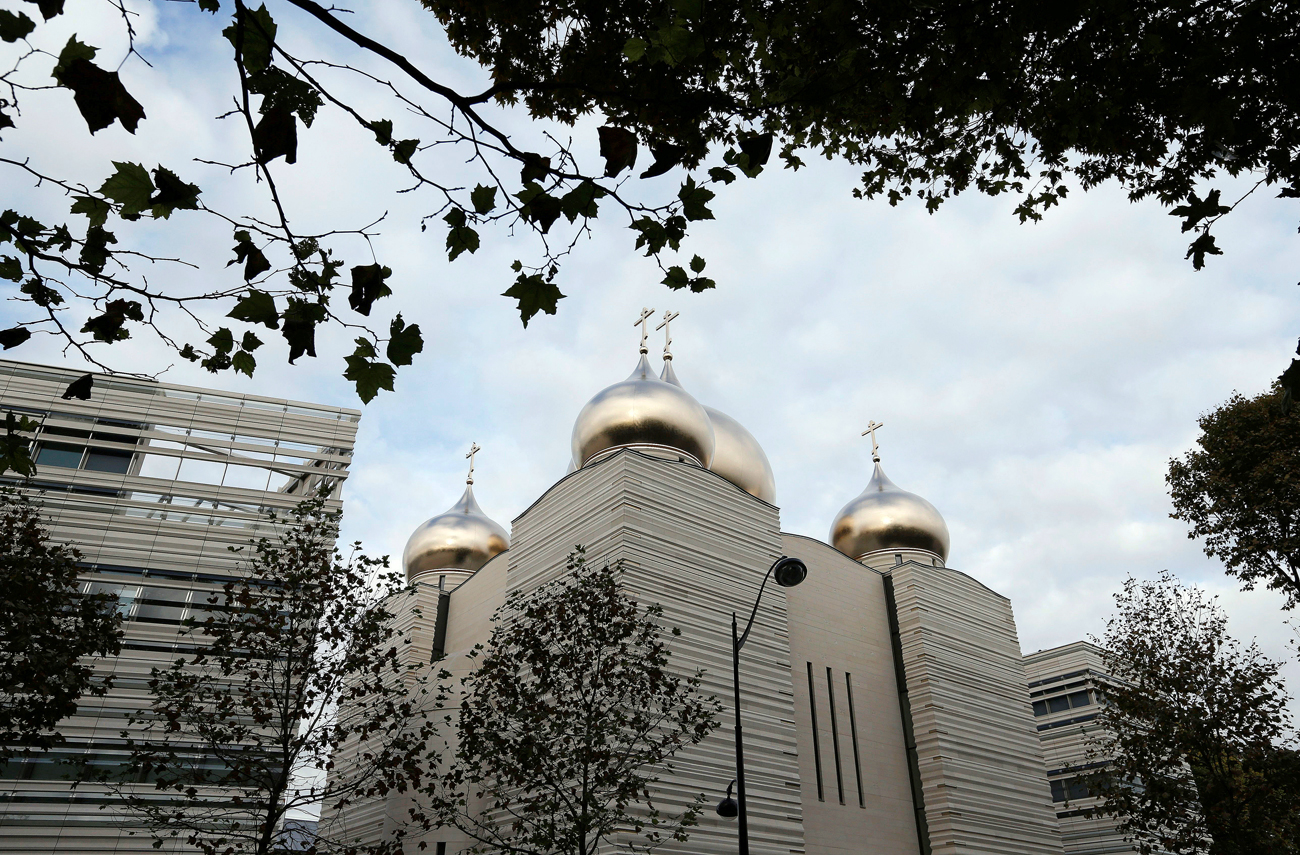 Le Centre spirituel et culturel orthodoxe russe à Paris. Crédit : Reuters